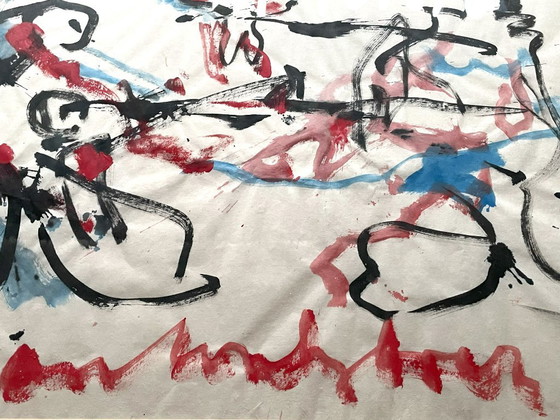 Anton Heyboer (1924-2005) - Combative – Paintings & Drawings, Paper (photo 4 of 7)