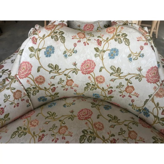 Image 1 of Ensemble de canapés italien, quatre pièces, fin du XIXe siècle