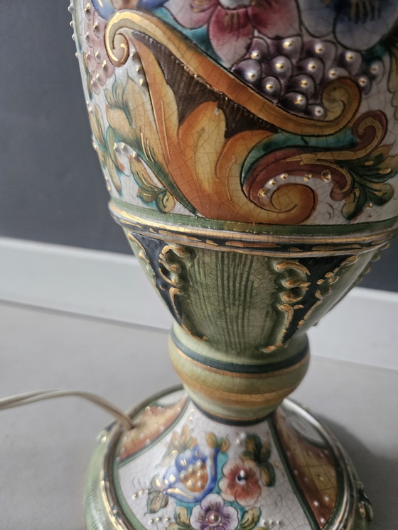 Grande Base per Lampada Italiana Vintage – Gialetti, Lampade da tavolo, Porcellana (photo 6 of 15)