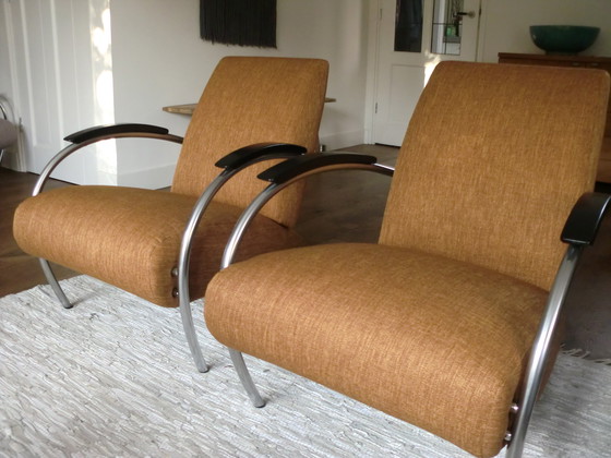 Image 1 of Fauteuil Gelderland 5470 Design Jan Des Bouvrie As New 2X