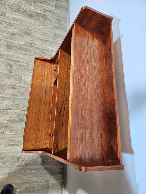 Image 1 of Sekretär / Teakholz-Frisiertisch, dänisches Design, 1960er Jahre.