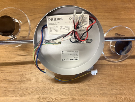 Philips LED-Hängelampe mit Strahler – Pendelleuchten, Metal, Aluminium (photo 7 of 8)