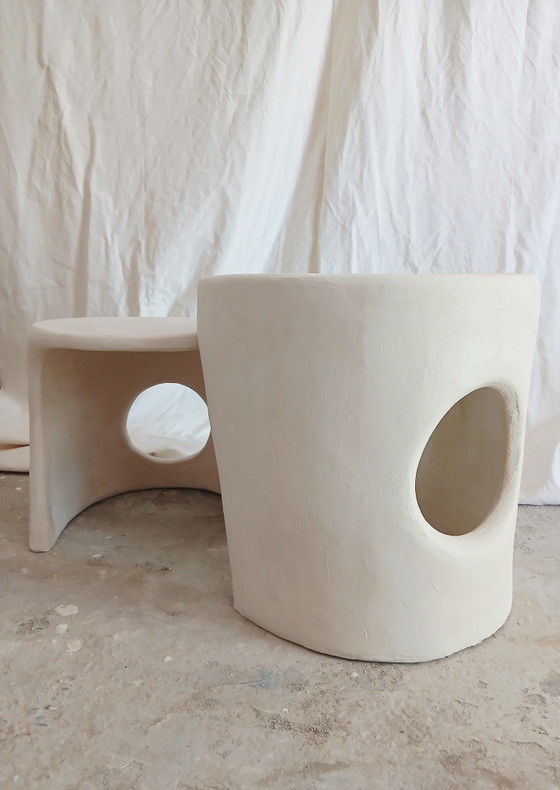 Duo Tavolini Nido Modello "HUG" – Sculture, Ceramic (photo 2 of 9)