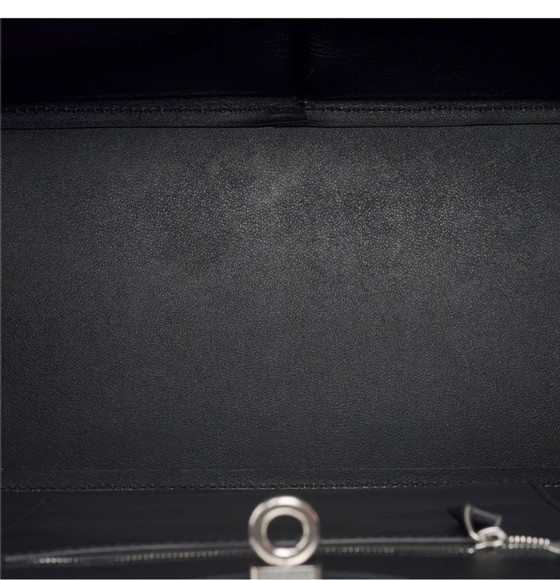 Image 1 of Borsa NON SIGNE / UNSIGNED in Cuir Noir - 103433