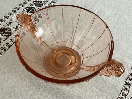 Image 1 of Greta Art Deco Luxval Cup - Val Saint Lambert