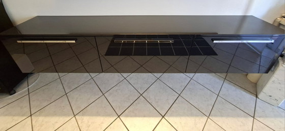 Image 1 of CAPPELLINI hangkast in antraciet hoogglanslak