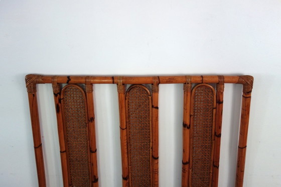 Bamboo and Cane Headboard, 1970s – Bedroom accessories, Rattan, Wicker (photo 4 of 12)
