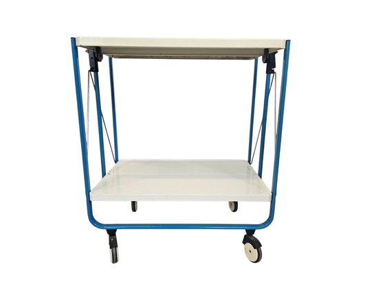 Image 1 of FRZ Metallwaren - Louis Lepoix - Chariot - Chariot de service - Allemagne de l'Ouest - années 80