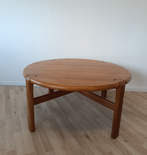 Vintage Deense Teakhouten Salontafel - door T. Olsen & Zoon - jaren 1960
