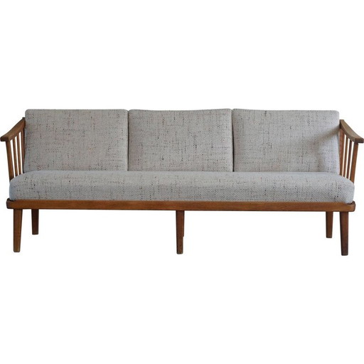 Canapé trois places suédois du milieu du siècle par Carl Malmsten, années 1960