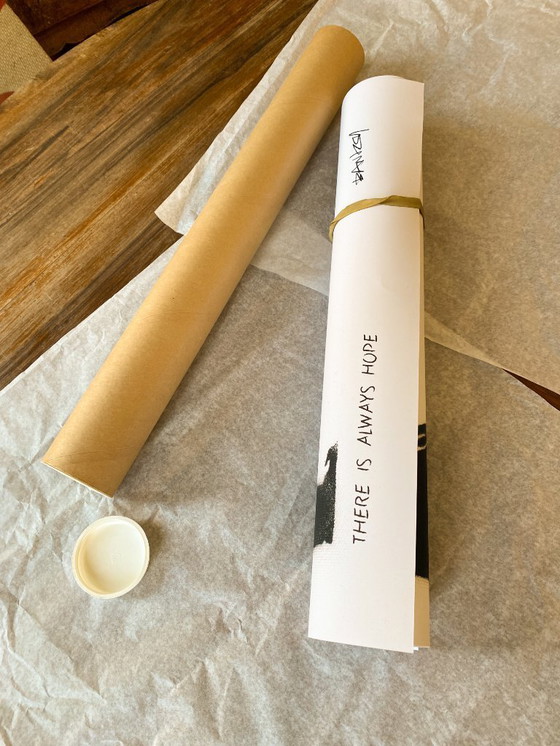 Image 1 of Mädchen mit Ballon – Banksy 2002 – Poster 50 × 70 cm