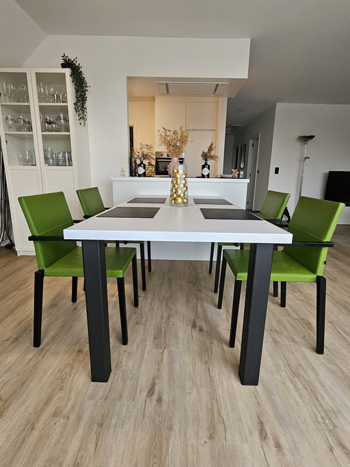 4x KFF Design Stoelen Kaki