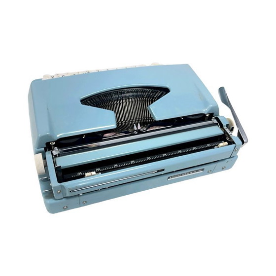 Image 1 of Brother De Luxe suitcase typewriter, Japan, 1970s.