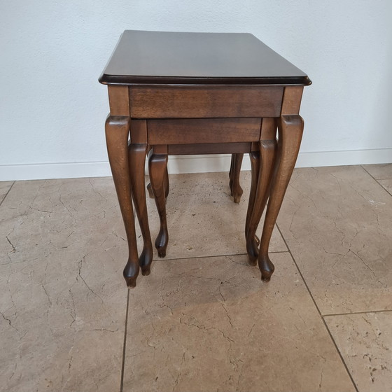 Image 1 of Mimiset - Tavolini laterali in mogano