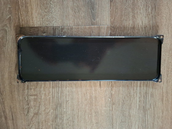 Image 1 of Amsterdam Waterlooplein-Centrum. Enamel street sign 1960s.