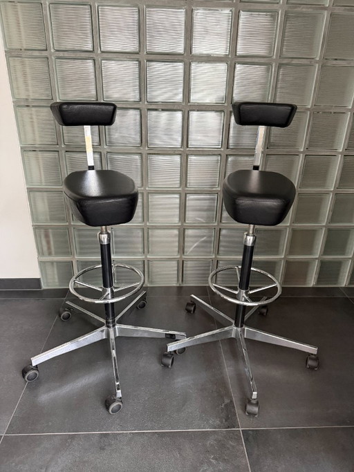 Vitra Perch Chair by George Nelson – vergaderstoel, Leather, Metal (photo 2 of 13)