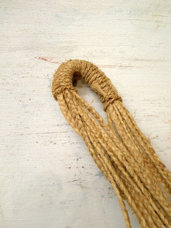 Large Sisal and Banana Leaf Hammock, 1970s – Sunbed (photo 4 of 5)
