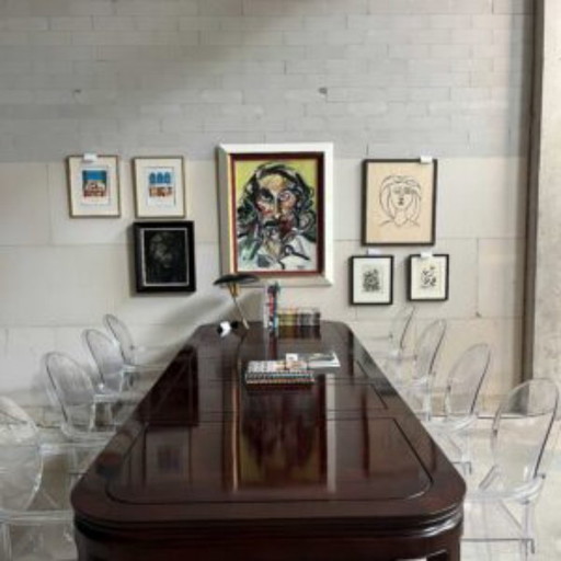 Long dining table, rosewood