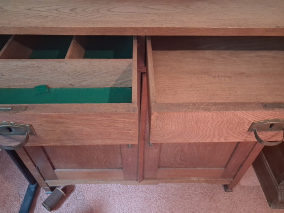 Image 1 of Armario antiguo de roble estilo Art Déco