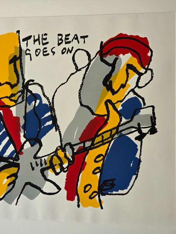 Image 1 of Herman Brood - Beat goes on - 72/230 - Hand-signed