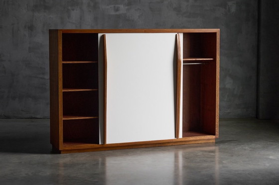 Image 1 of Wardrobe with Integrated Doors by Charlotte Perriand & Atelier Jean Prouvé - 1950s