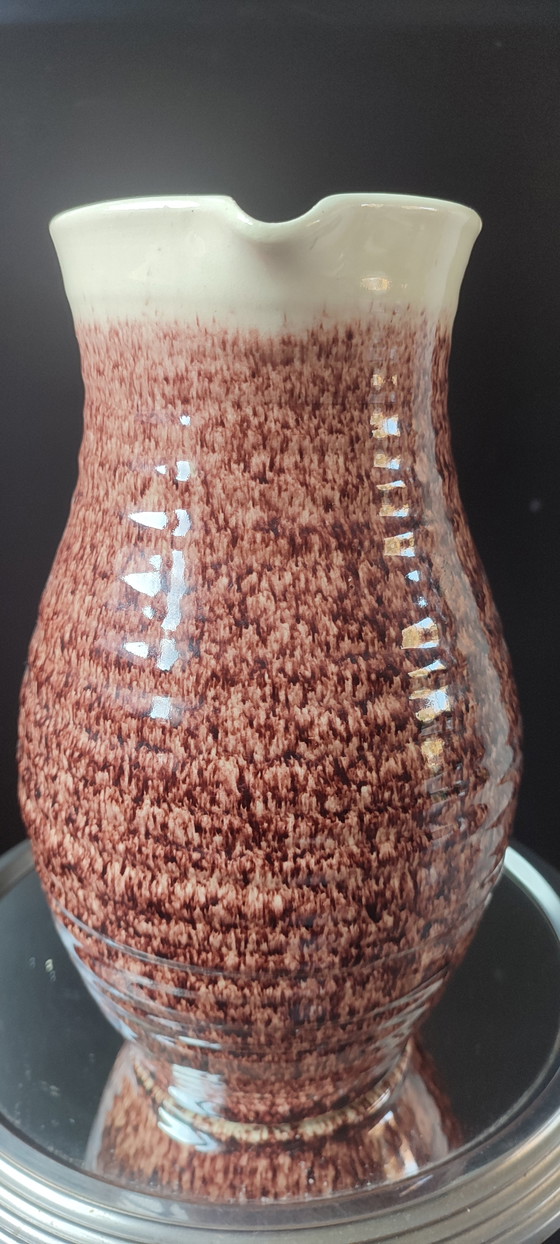 Image 1 of Pichet Accolay signé céramique vintage 