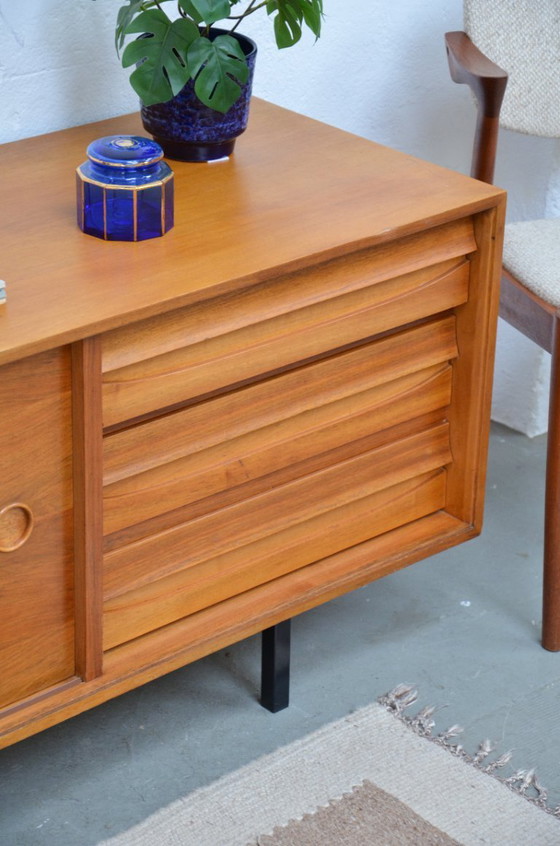 Image 1 of Vintage lowboard, sideboard, TV cabinet, chest of drawers, mid-century 1960s