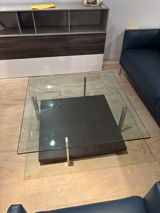 1x Glas Couchtisch Rolf Benz