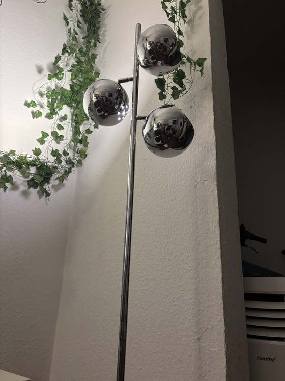 KARE design Calotta Lampada da terra (Modello: 69841) – Lampade da terra, Metallo, Cromo (photo 2 of 5)