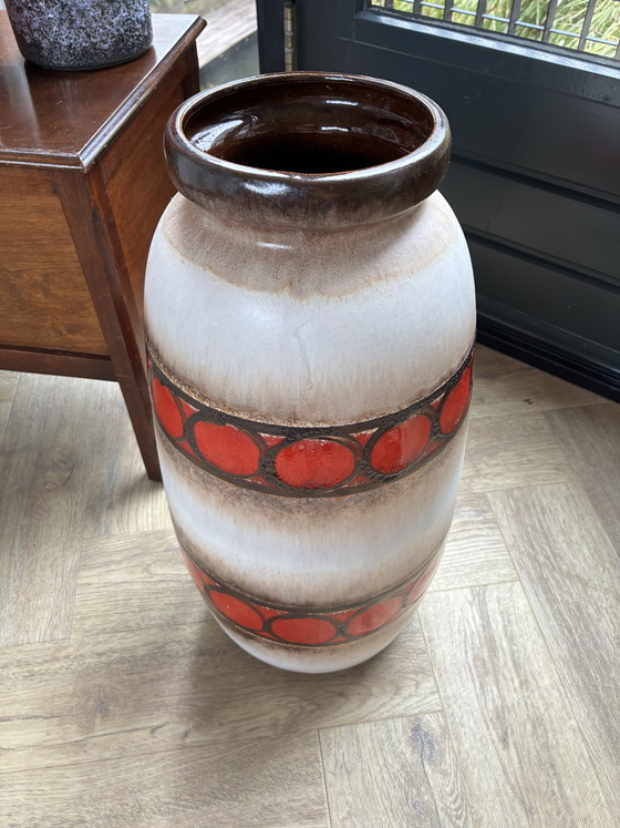 Image 1 of Vintage West Germany Scheurich floor vase 53 cm