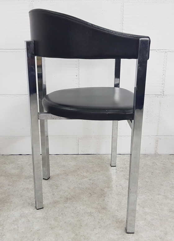 Image 1 of 5x skai chroom design stoelen