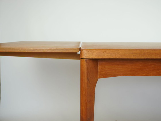 Image 1 of Teak dining table by Henning Kjærnulf for Vejle Stølefabrik, 1960s