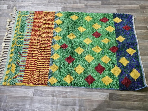 Image 1 of Tapis marocain en laine natural 300cmx150cm