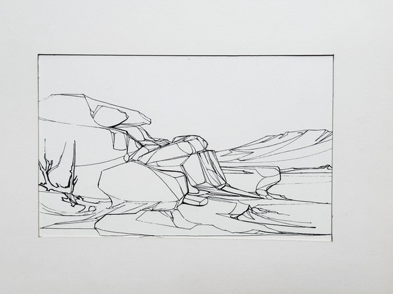 Image 1 of Eugene Eechaut (1928-2019) - Minimalistic Landscape, 1970