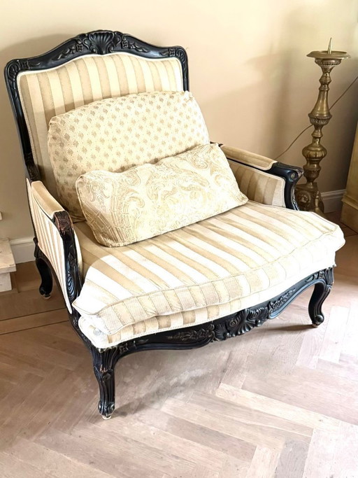 Bigchair Met Hocker 2x – fauteuils, Wood (photo 2 of 10)