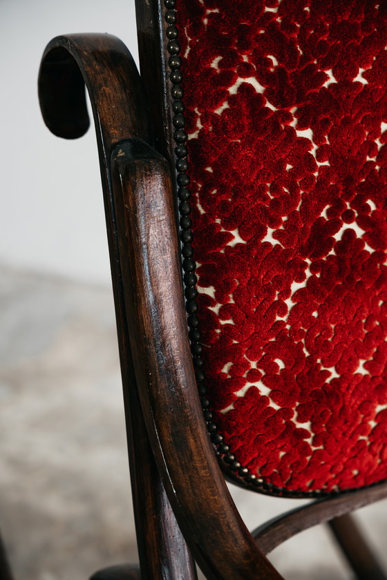 Image 1 of Thonet Vintage Mid-Century Design Schommelstoel