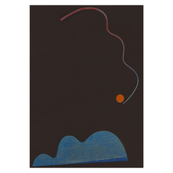 Image 1 of Claude BELLEUDY L'oeuf de Christophe Colomb Signed lithograph 1969