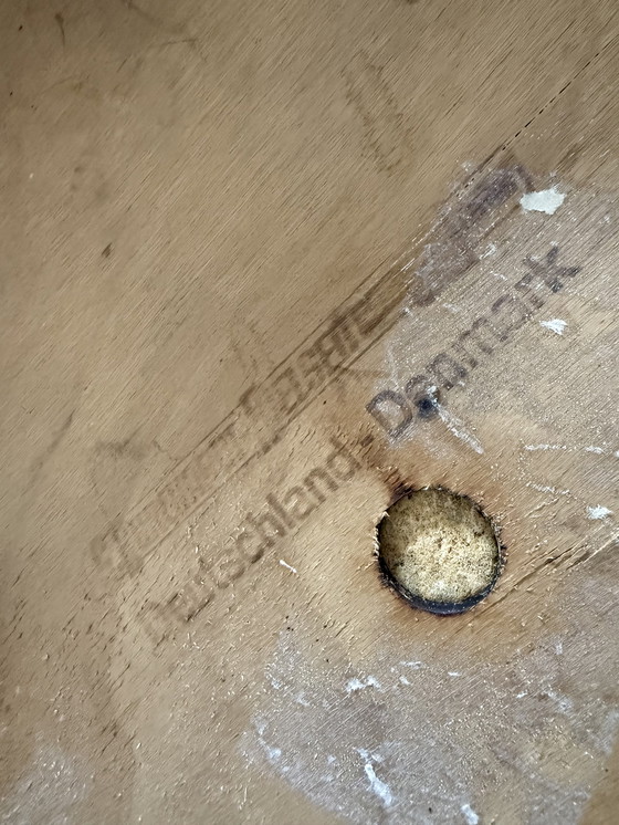 Image 1 of 6x vintage Deense eetkamerstoel, Burchardt-Nielsen ‘70