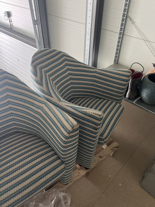 Leolux bucket seats set of two