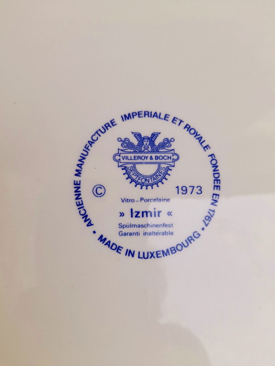 Image 1 of Tablett Villeroy und Boch, Dekor Izmir ,1973