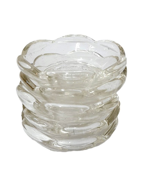 Image 1 of 5 x Vintage kleine glazen jambordjes