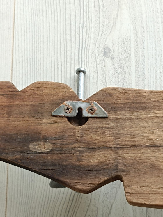 Image 1 of Floating Wood Wall Hanger