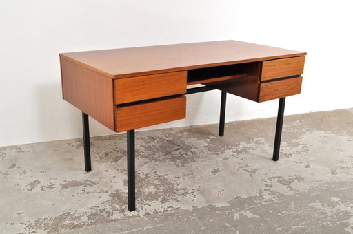 Vintage mid century teak bureau, 1960s