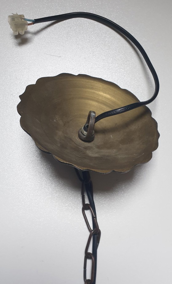 Large Rare Empire Style Kasbah Pendant lamp Crystal, Metal, Transparent (photo 27 of 36)