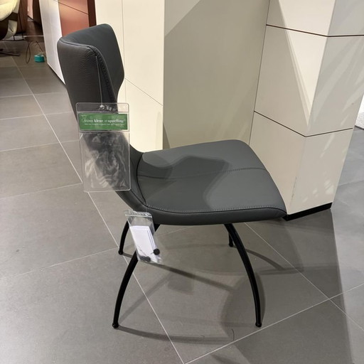 Leolux Callas eetkamerstoelen (set van 4) grijs – Leather (photo 2 of 3)