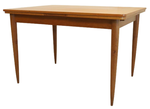 Rechthoekige verlengbare eettafel 'Stelle' vintage