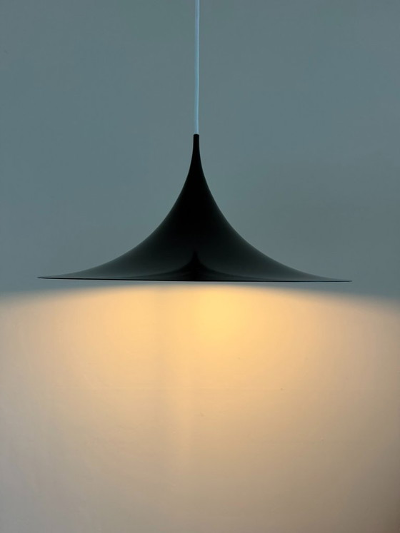 Vintage Fog & Morup Semi (47cm) - Thorup & Bonderup - Danish design lamp, Fog & Mørup, Pendant lamps (photo 2 of 11)