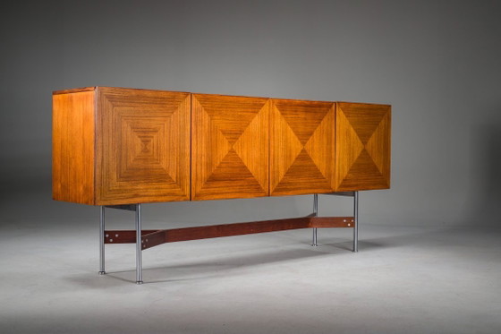 Image 1 of GLR-230 dressoir van palissanderhout, ontworpen door Rudolf Bernd Glatzel, jaren 60.