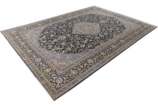 Persischer Teppich Kaschan 3,74 x 2,63 Orientalischer Teppich fein Nr. 24640