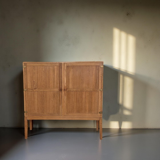 Image 1 of Buffet haut en chêne par Kurt Ostervig pour AB Randers, Danemark années 1960